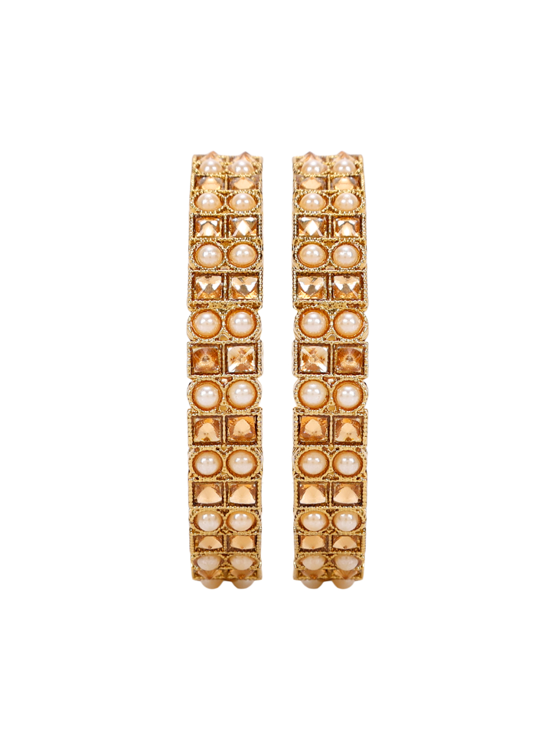 YouBella Jewellery Stylish Gold Plated Bangles for Girls and Women